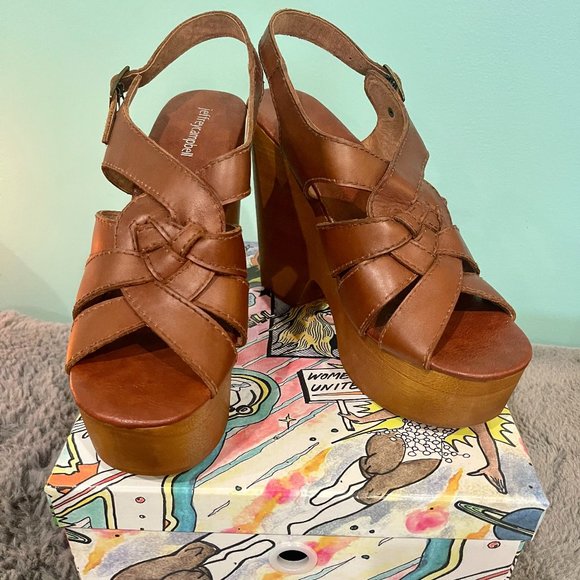 Jeffrey Campbell Auburn Platform Size 11 - Picture 2 of 12